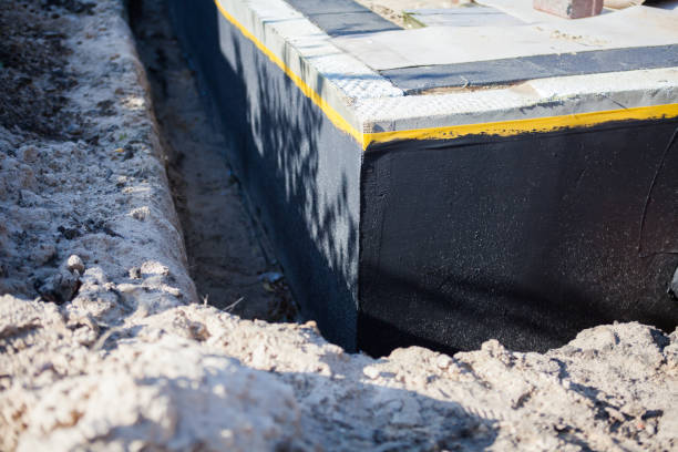 Professional Crawl Space Encapsulation technician working in Long Branch, VA